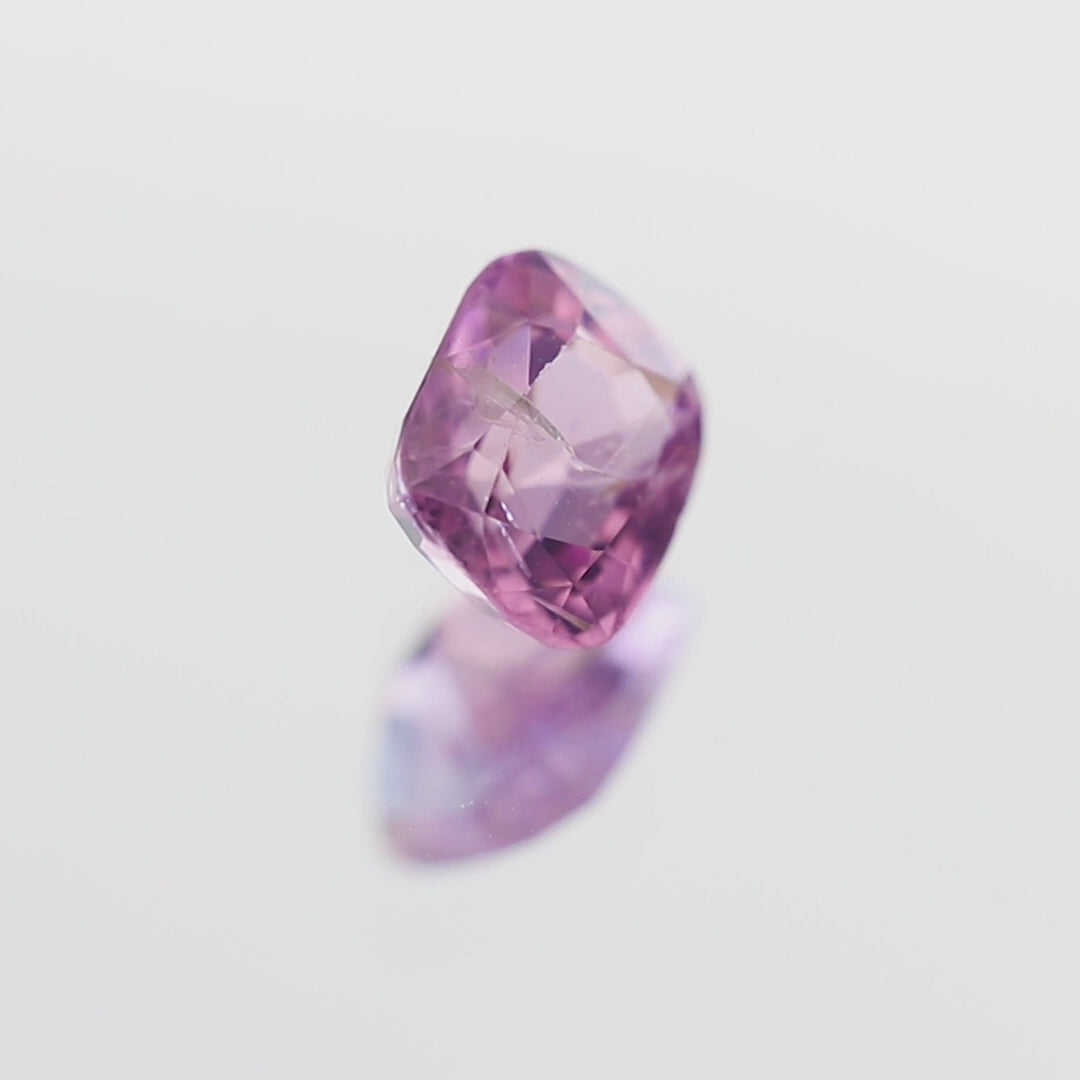 Purplish Pink Spinel From Burma