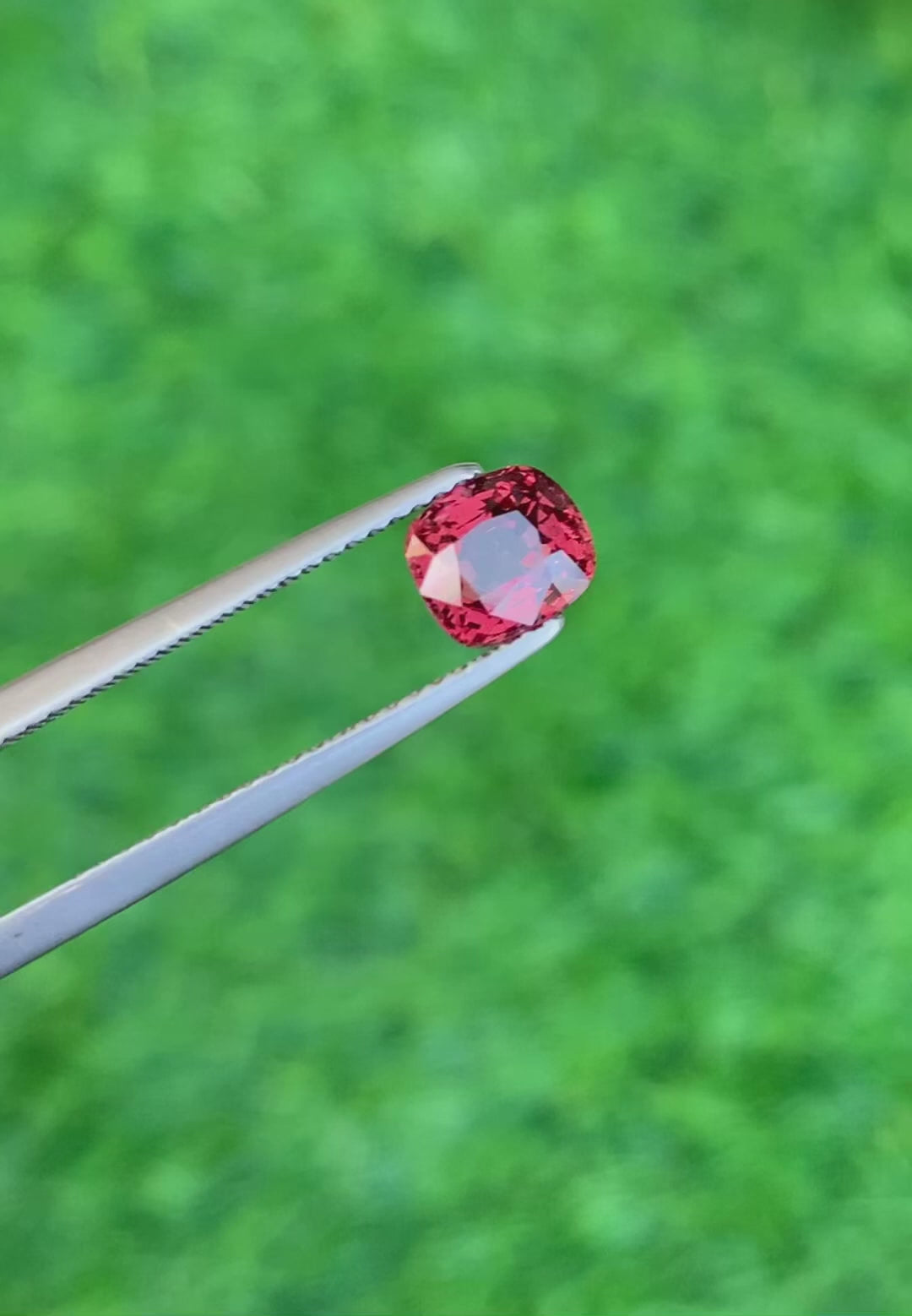Majestic Orange Red Spinal Cut Gemstone