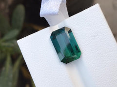 Bicolor Loose Emerald cut Tourmaline