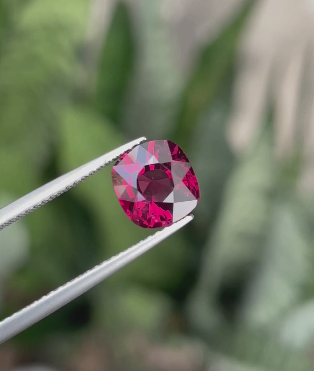 Lovely Pinkish Red Loose Spinel Gemstone
