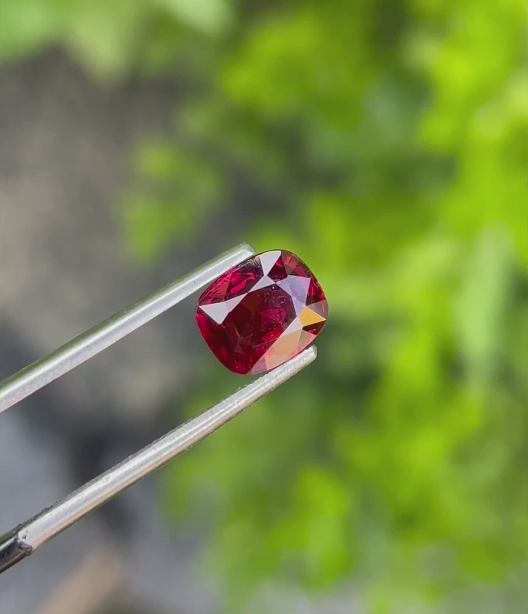 Natural Red Loose Spinel Gem