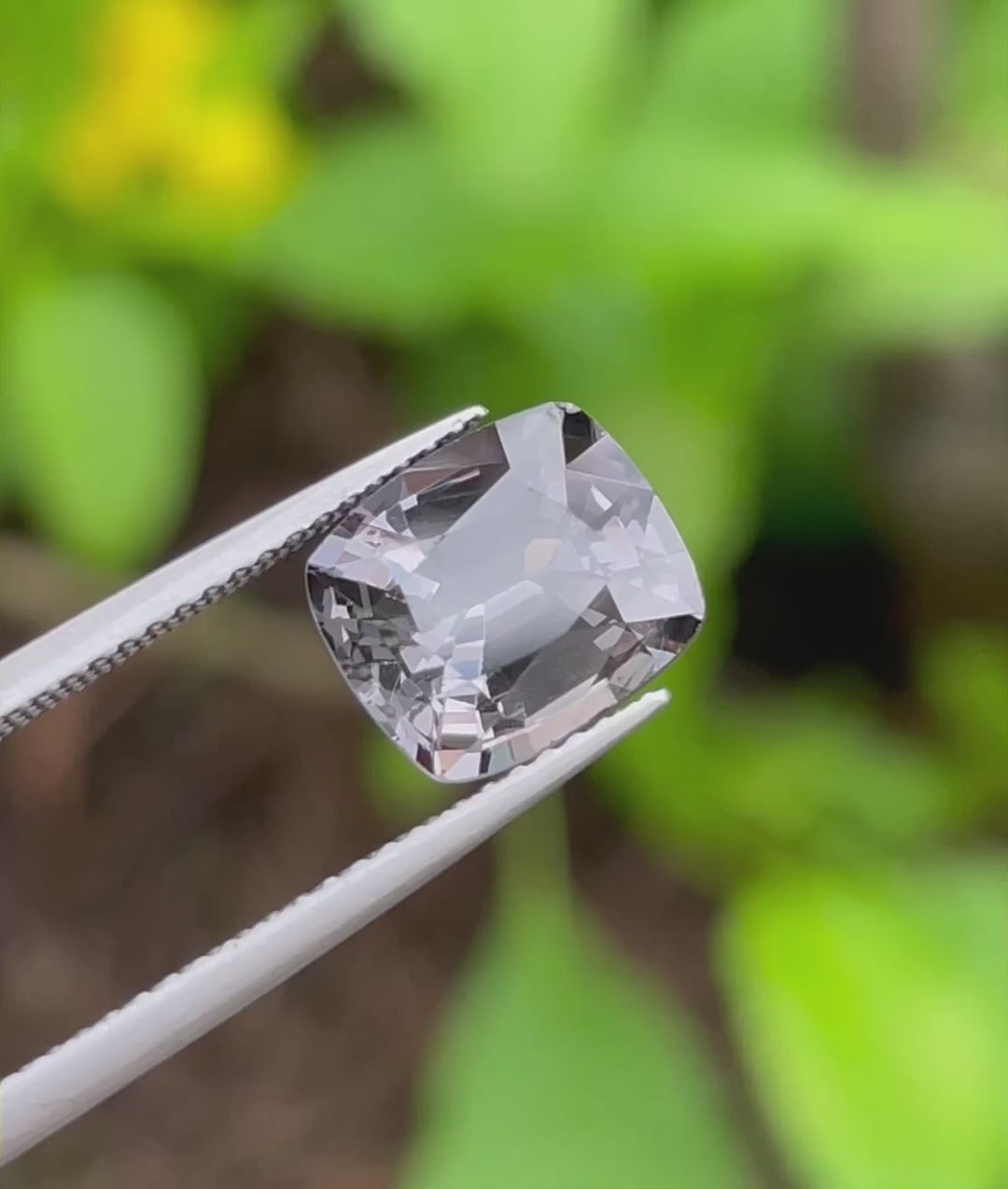 Brilliant Gray Natural Loose Spinel Gemstone