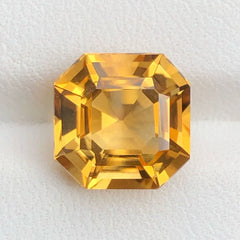 asscher cut citrine