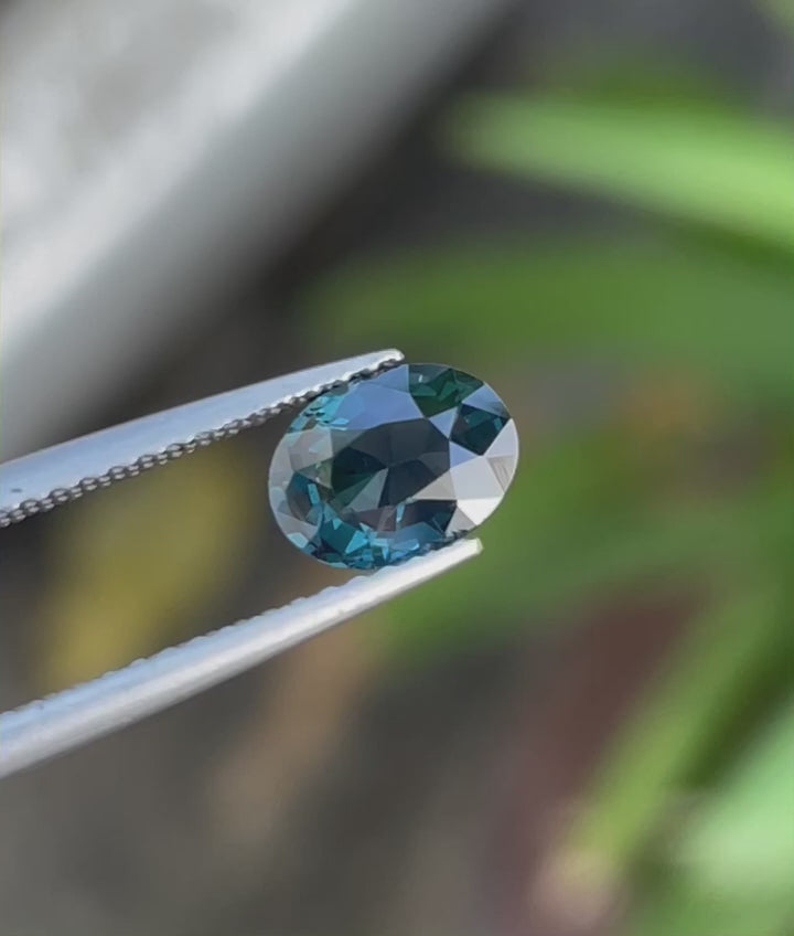 Precious Cobalt Blue Natural Spinel Stone
