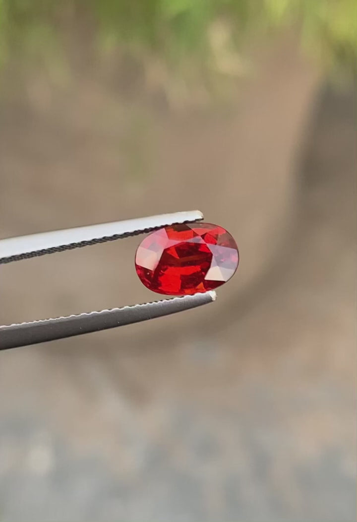 Natural Spessartite Loose Garnet Gemstone