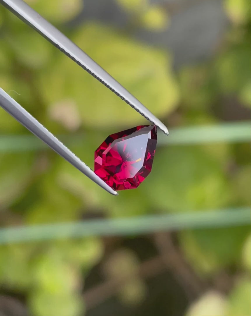 Bright Red Garnet Loose Gemstone