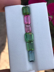 Mix color Cut Tourmaline