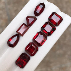 natural rhodolite garnet - gandhara gems