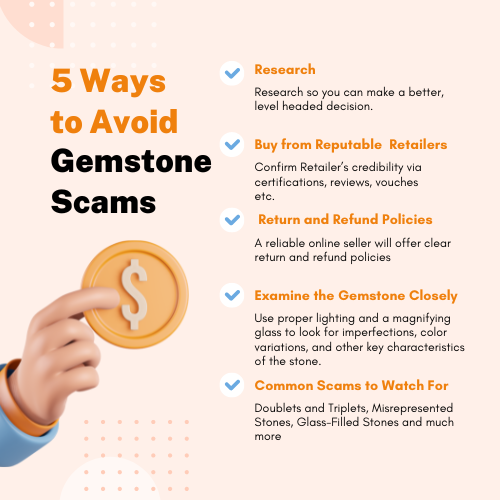 How to Avoid Scams When Buying Gemstones