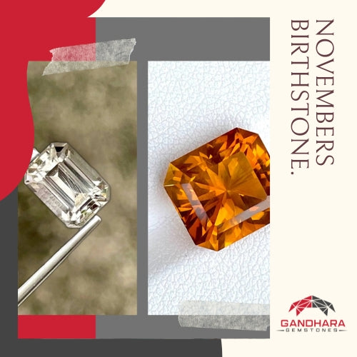 November's Birthstones: Citrine vs Topaz