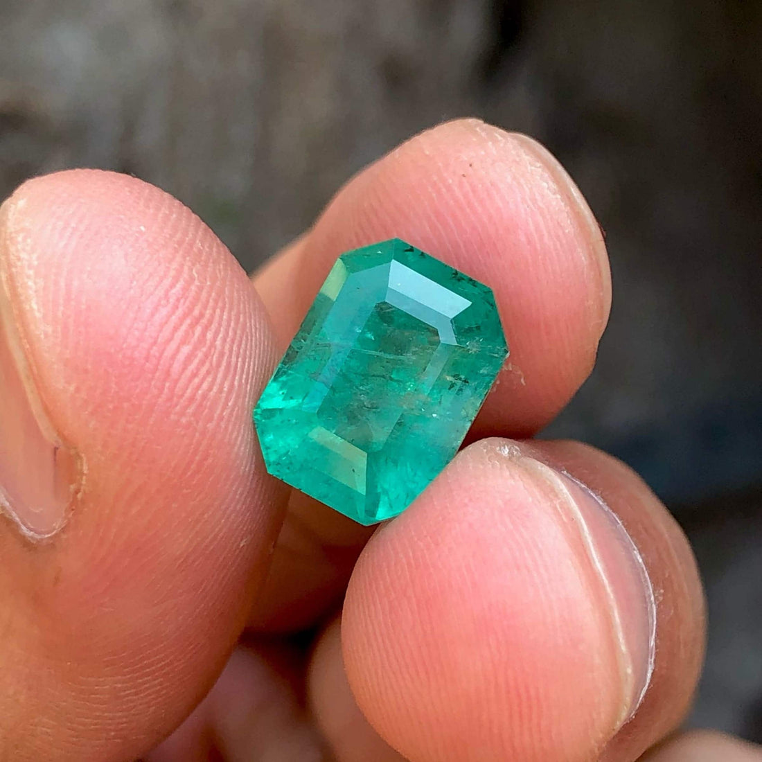 Ring Size Loose Afghan Emerald