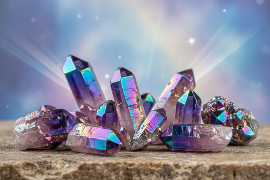 Aura Quartz meaning and properties