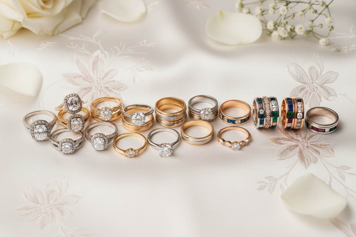 The most popular wedding rings in 2026 | Gandhara Gems