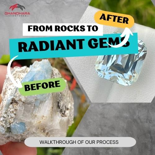 The Magic of Gandhara Gemstones: Rocks to Radiant Gems