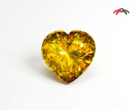 Fire luster sphene gemstones