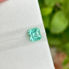 1.25 Carats Emerald Asscher Cut Stone