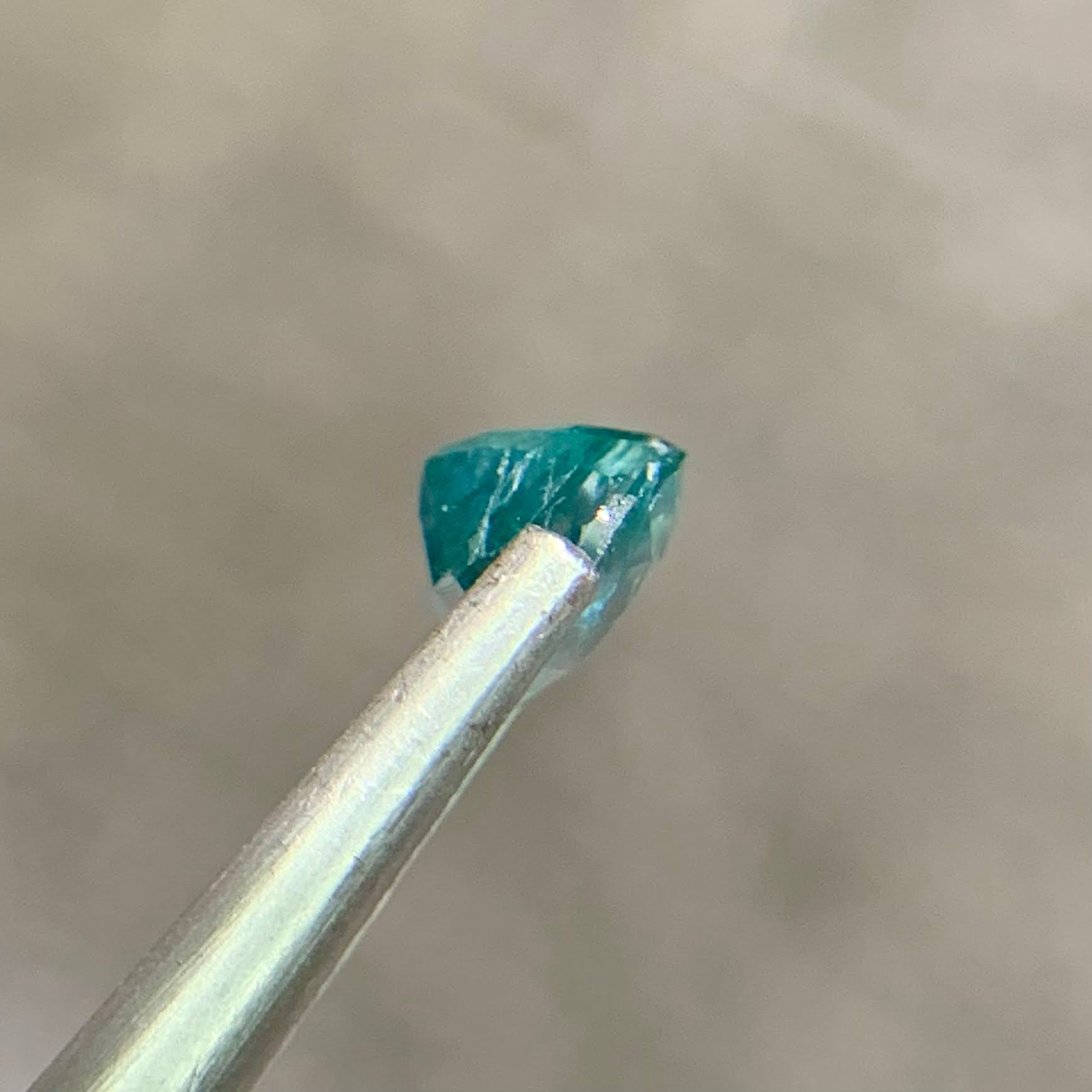 0.66 Ct Rare Blue Grandidierite Oval Cut