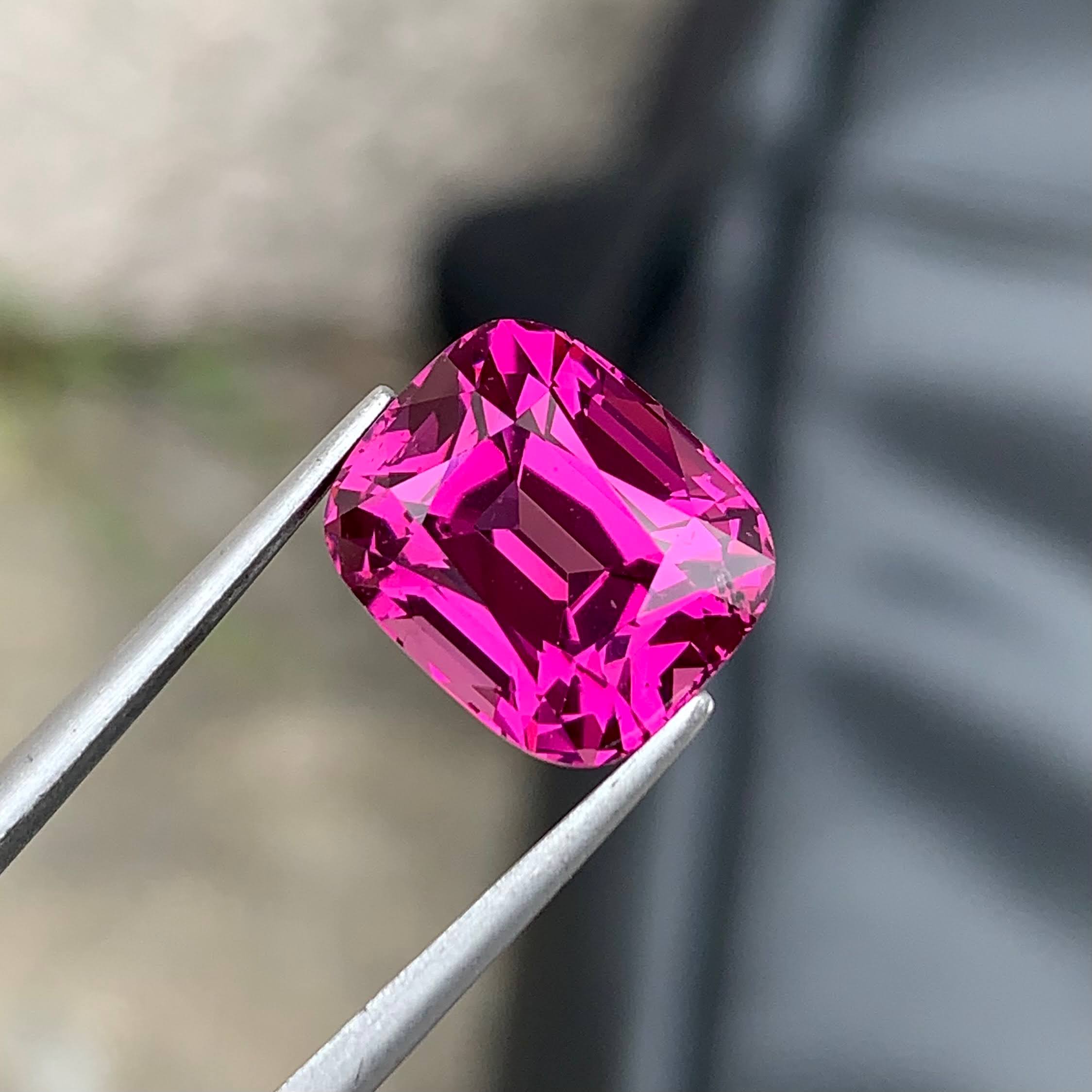 7.33ct Pyrope Garnet Cushion Cut