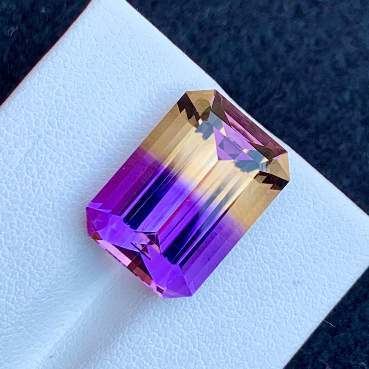 11.90 Carats Bi Color Ametrine Stone