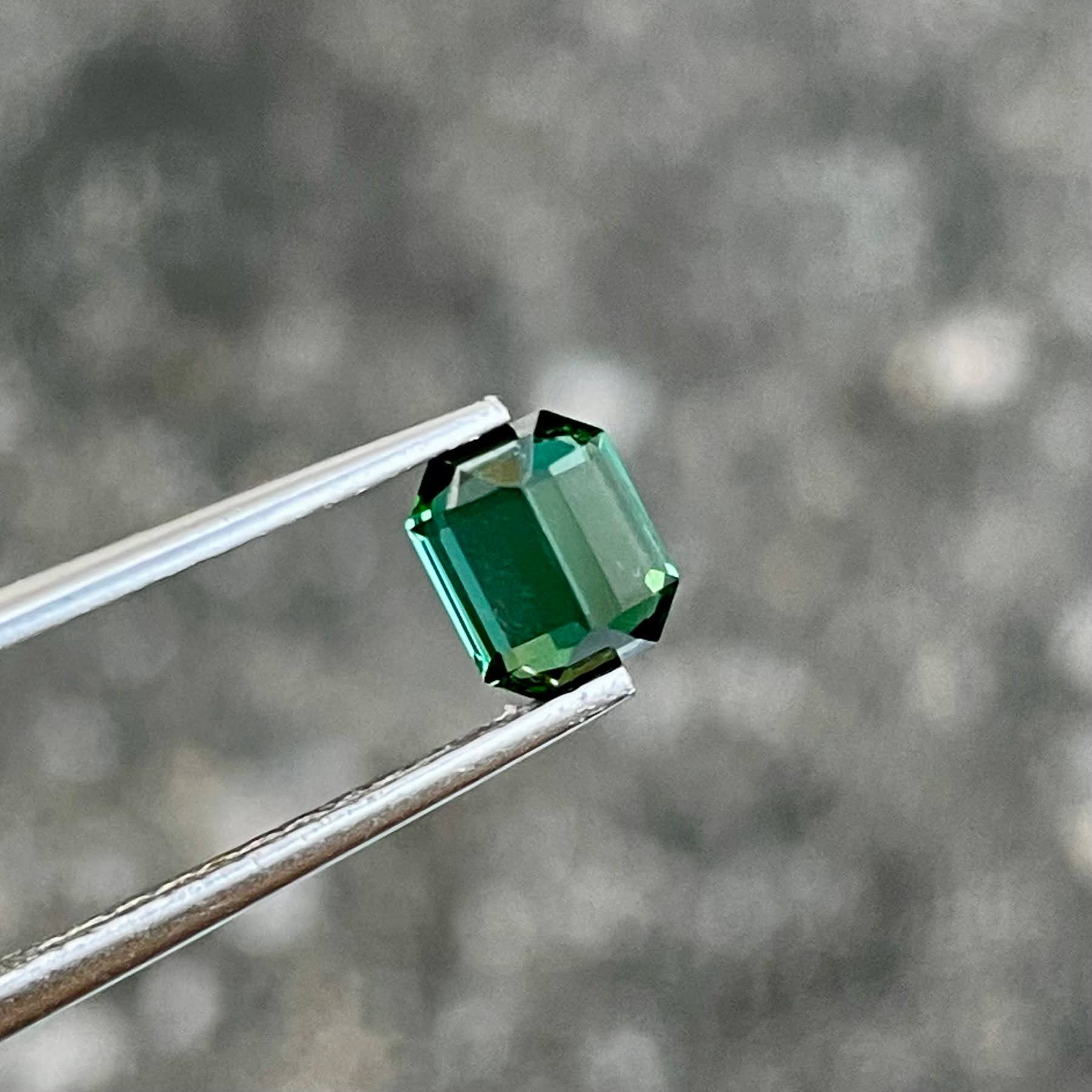 0.92 Carats Greenish Blue Tourmaline