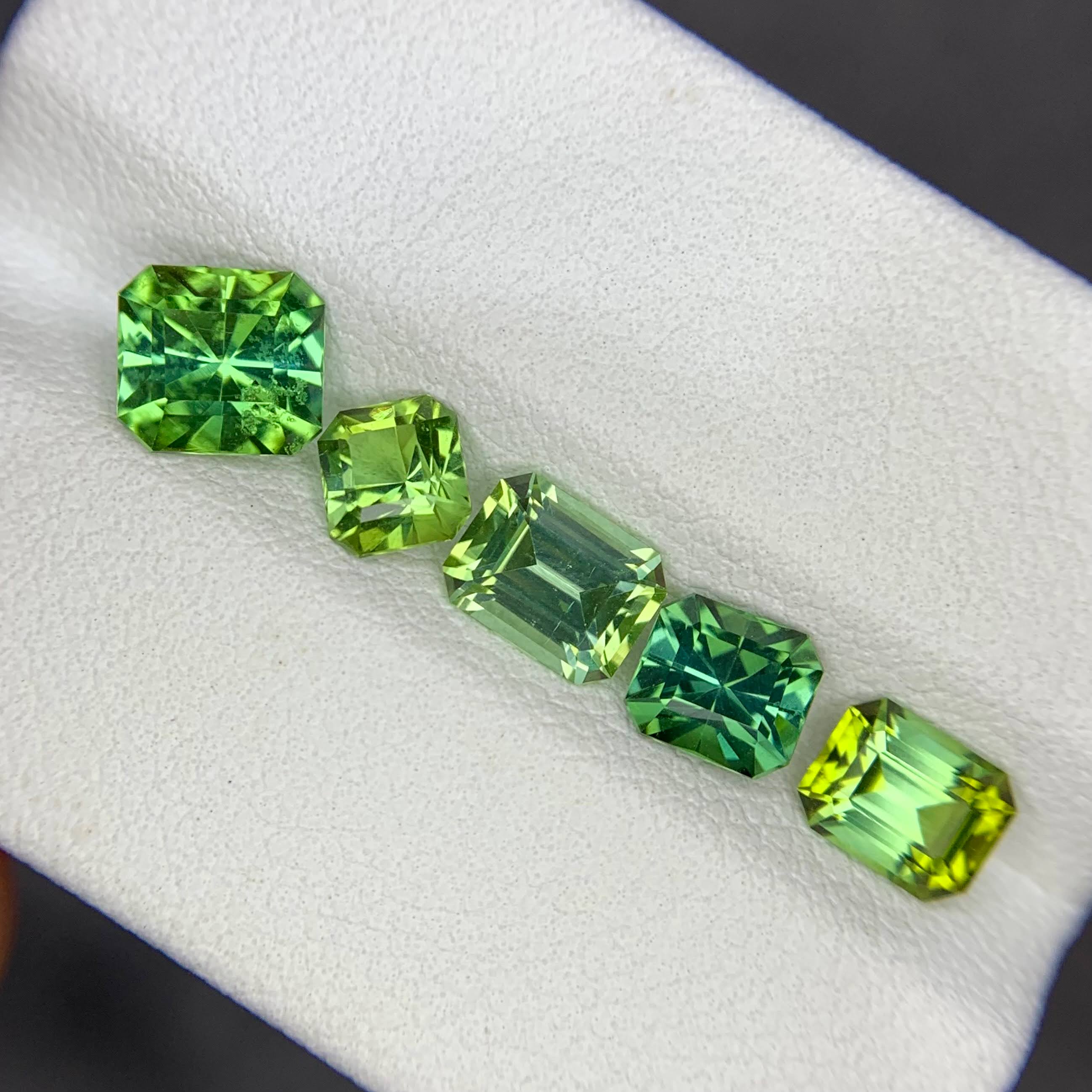 4.01 Ct Green Afghan Tourmaline Lot