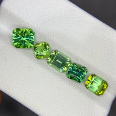 4.01 Ct Green Afghan Tourmaline Lot