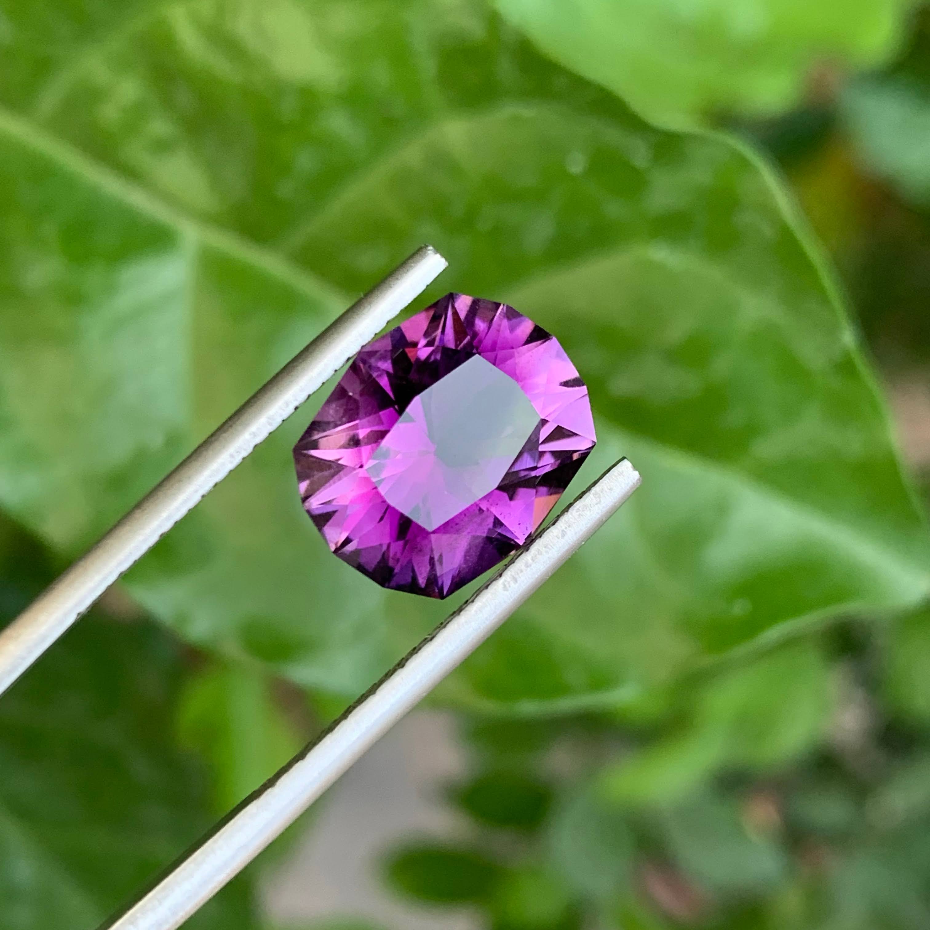5.60 Carats Amethyst Custom Precision