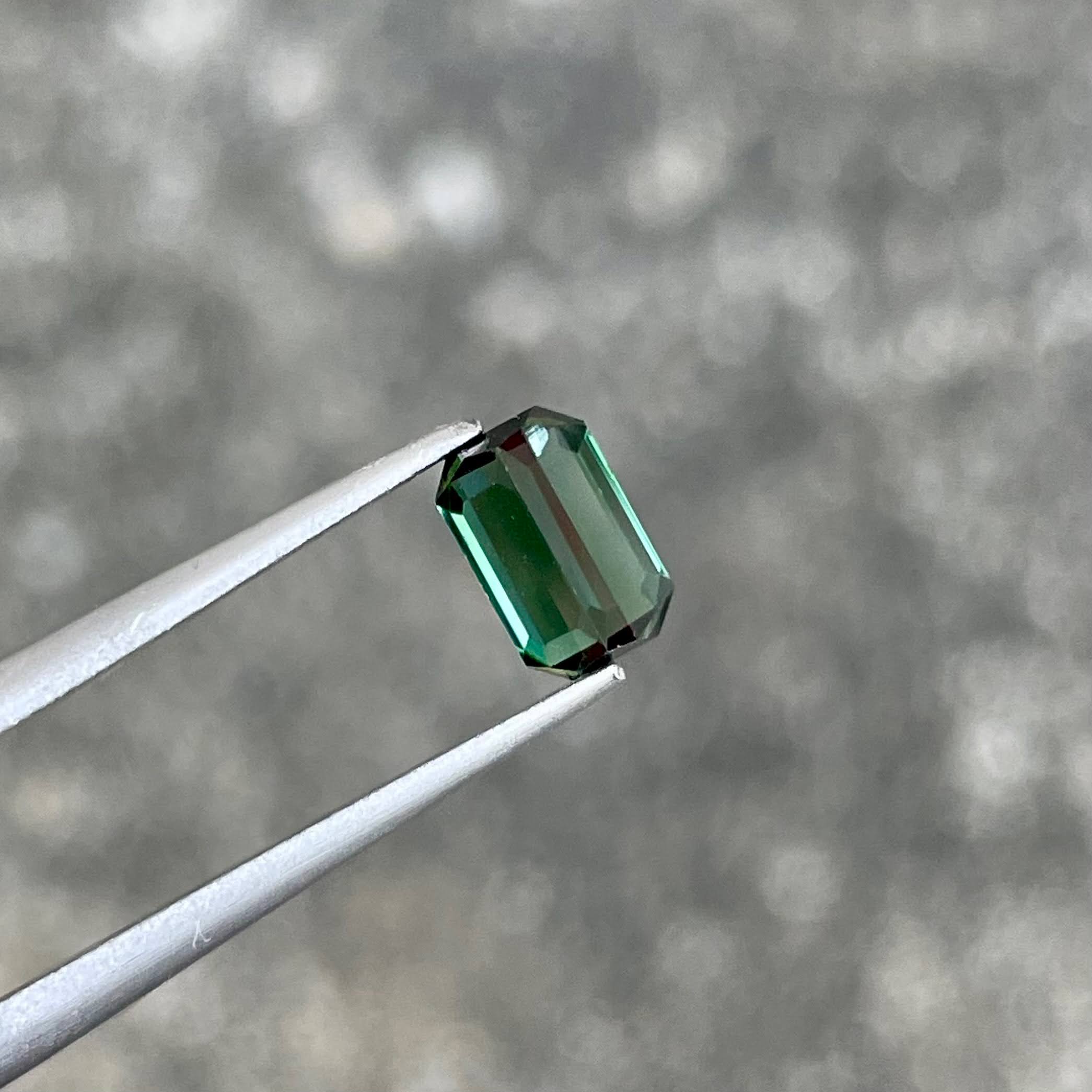 0.98 Carats Greenish Blue Tourmaline