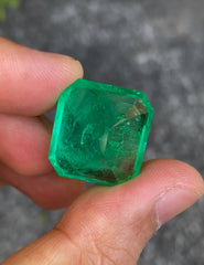 36.32 carats Guild Certified Emerald