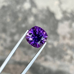 3.95 Carats Purple Brazilian Amethyst 