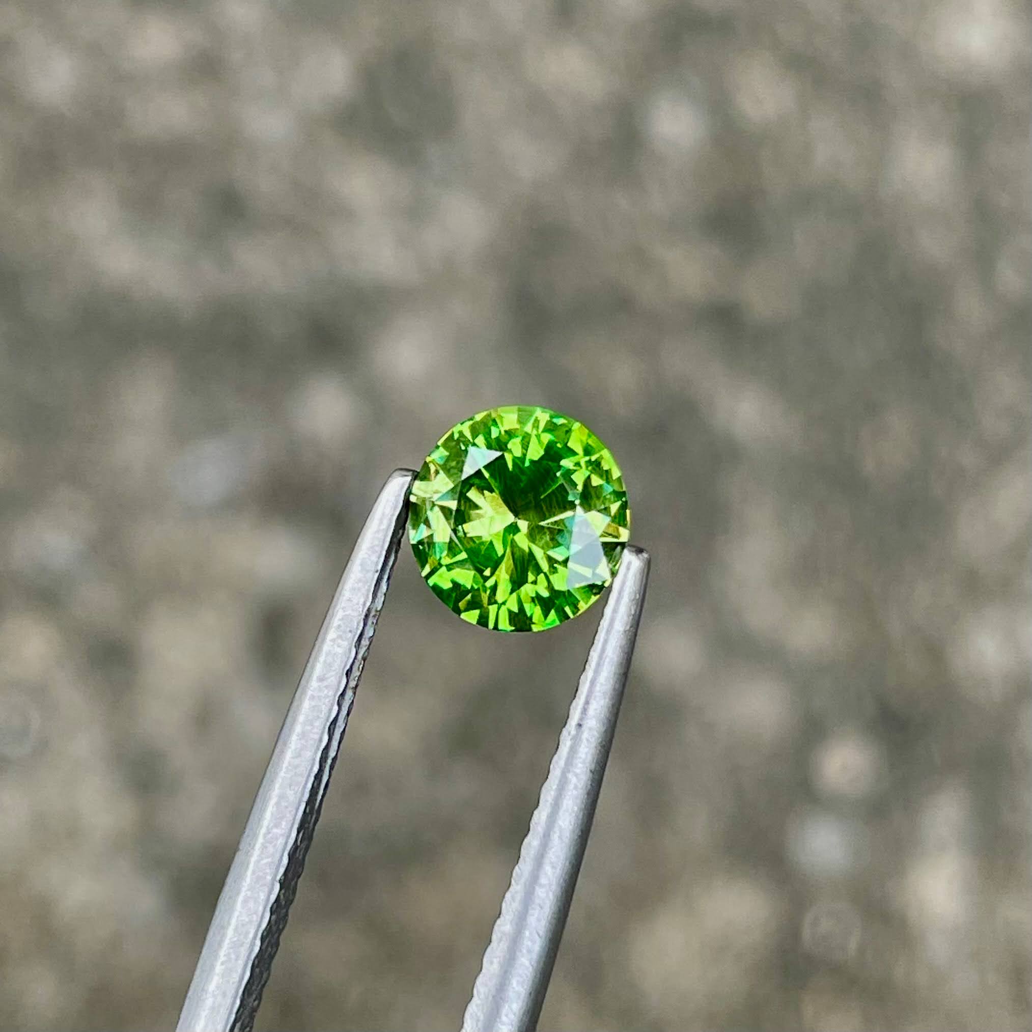 1.17 Carat Certified Demantoind Garnet