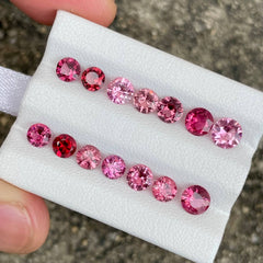 5.68ct Natural Burmese Spinel Lot Fancy Color Round