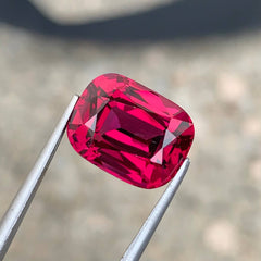 8.21Ct Rose Red Garnet