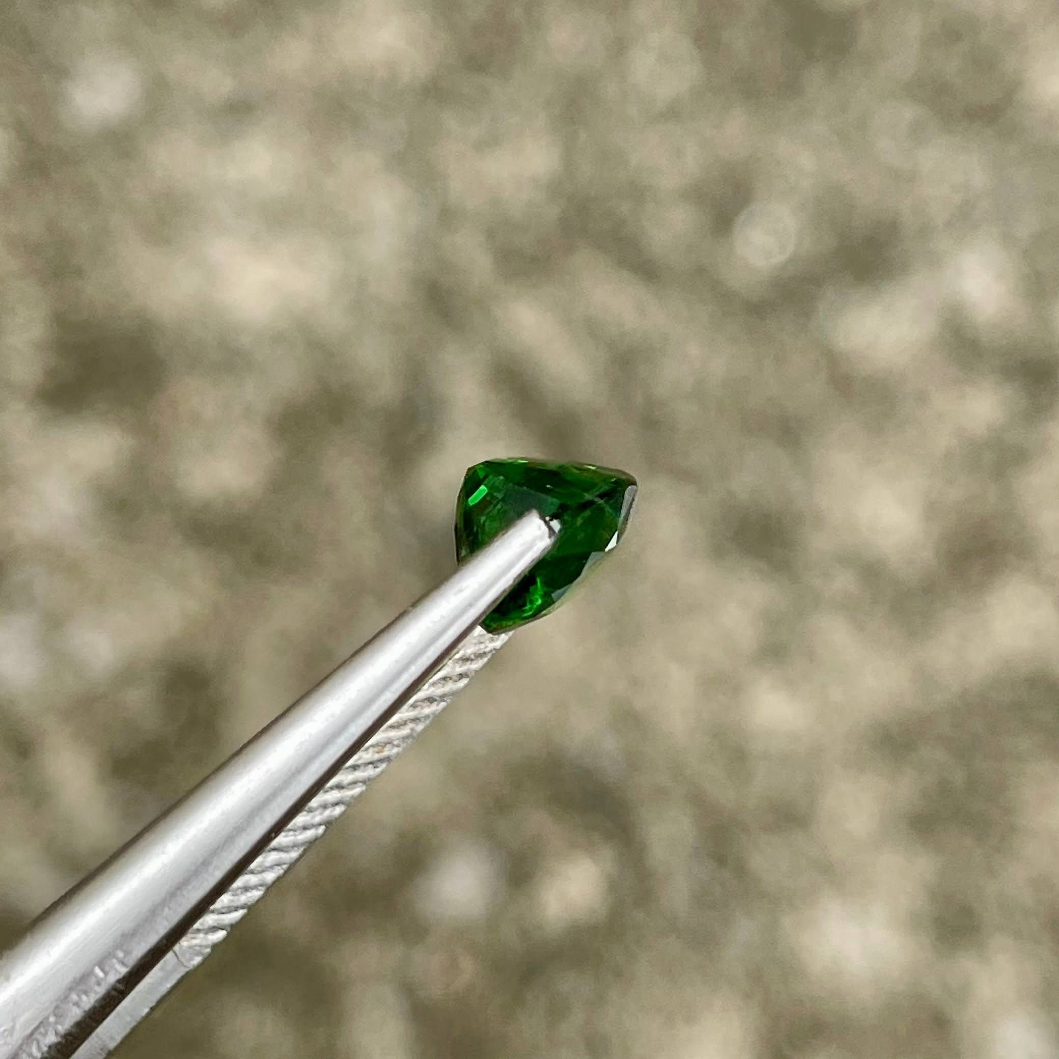 1.45 Carats Green Tsavorite Garnet Gem