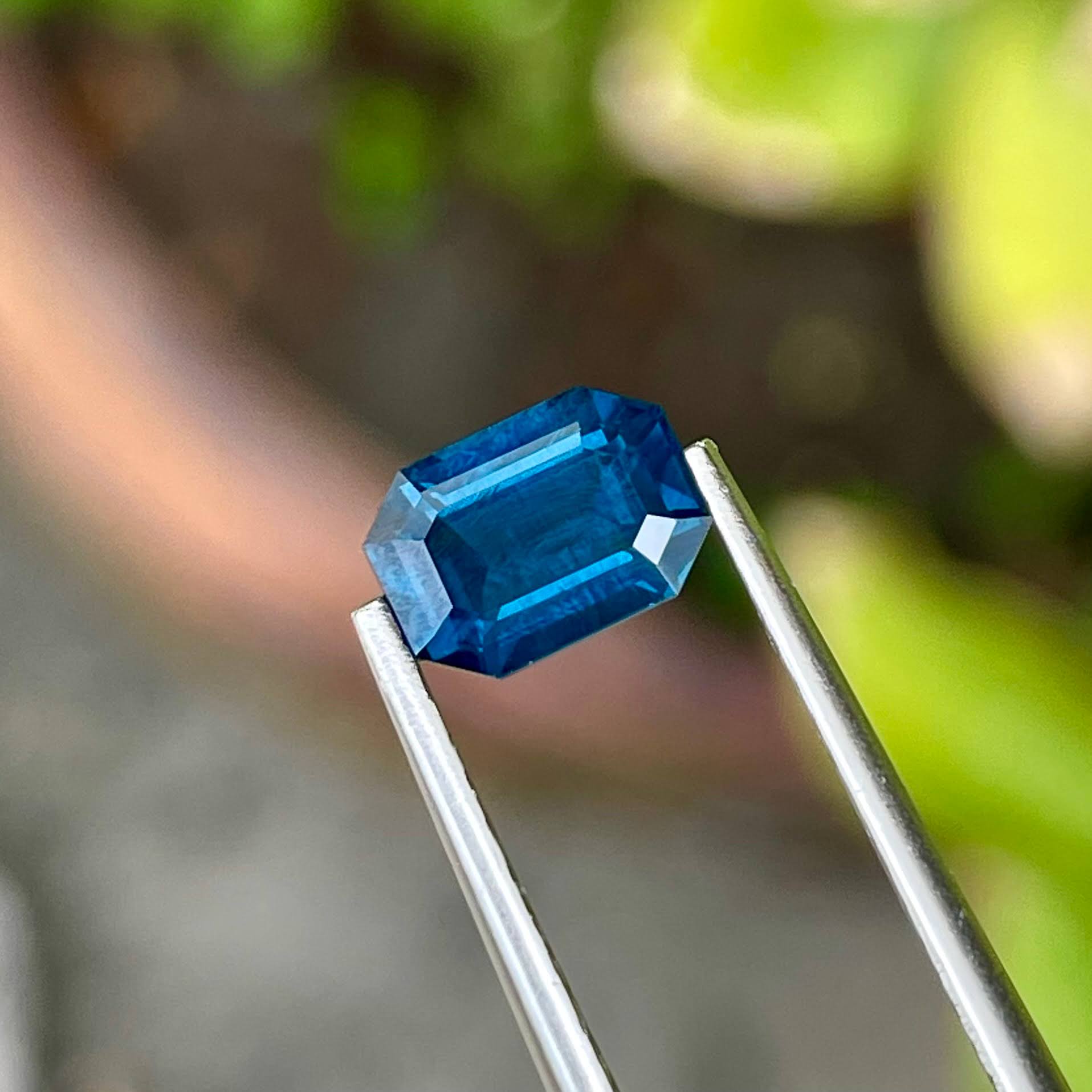 GIA Certified 1.51 Carats Blue Spinel