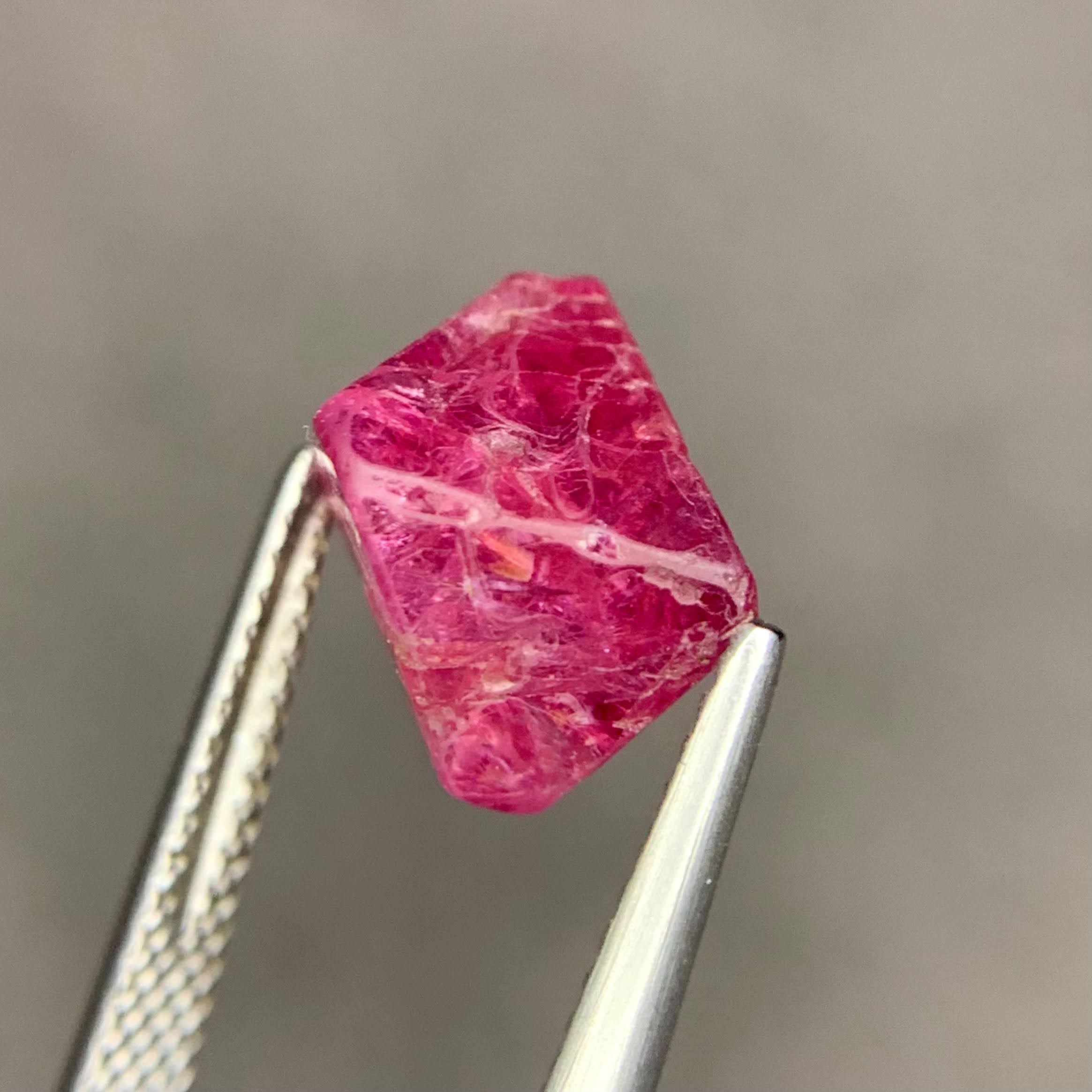 5.63 Ct Raw Spinel Crystal Unworked