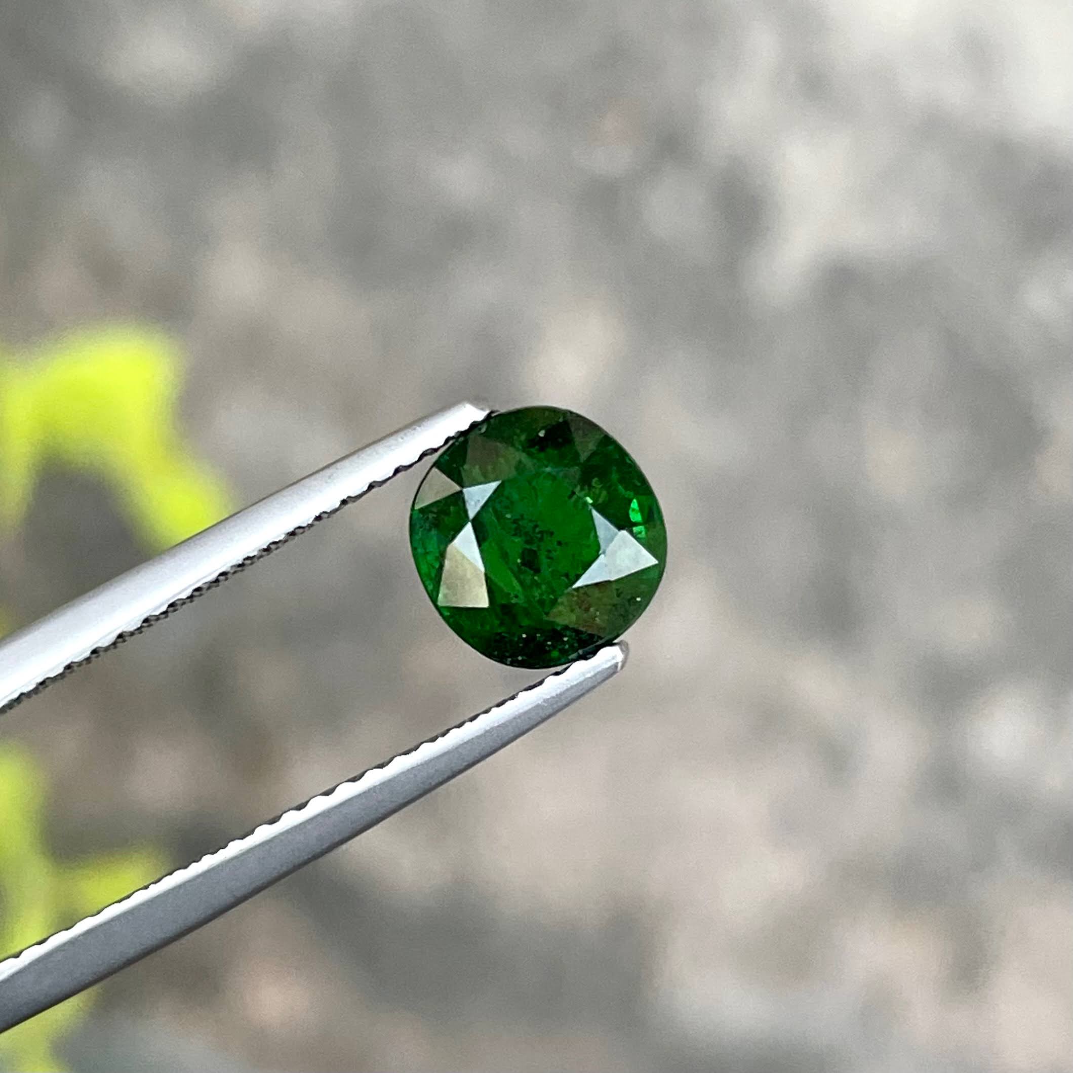 2.05 Carats Cushion Tsavorite Garnet