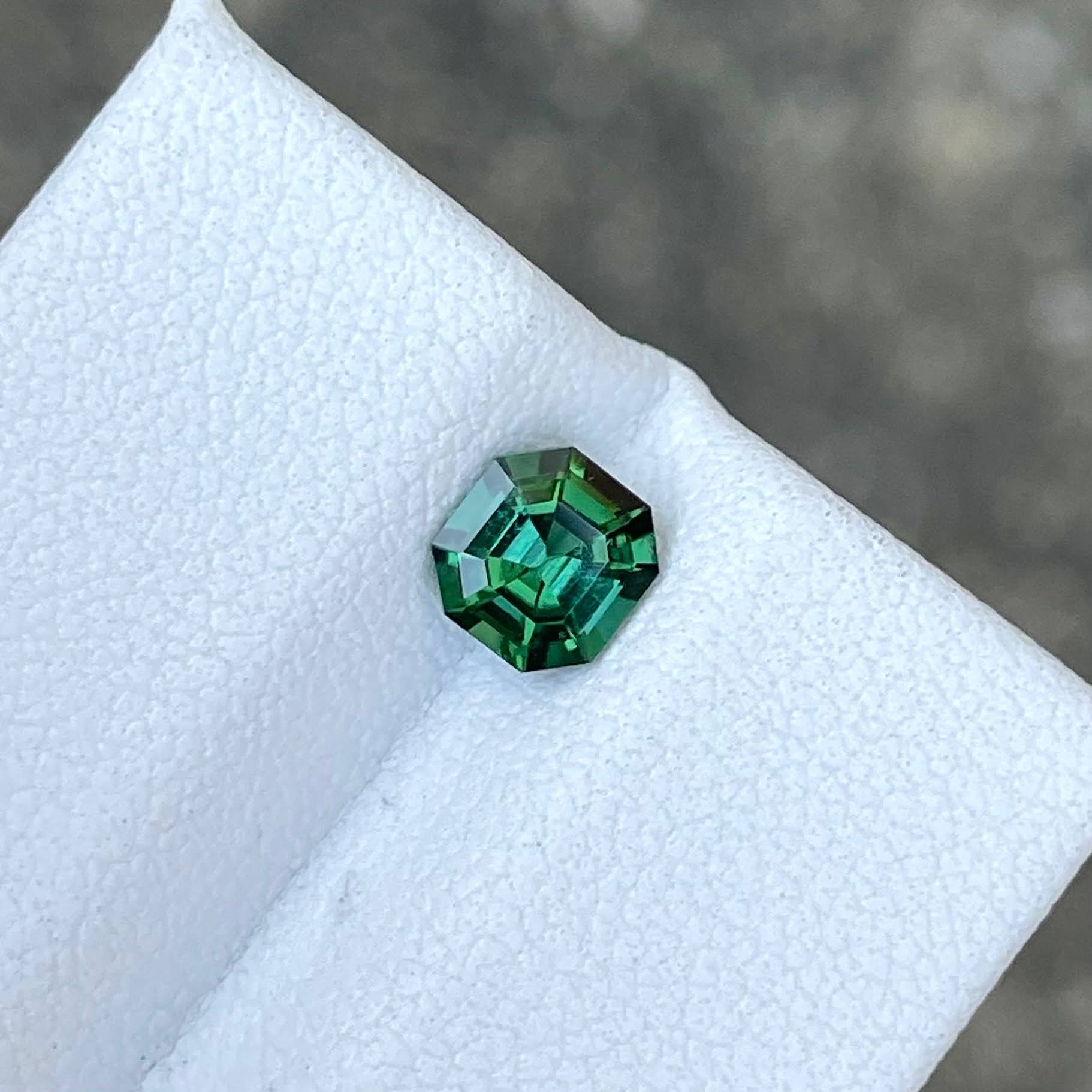 0.67 Carats Greenish Blue Tourmaline