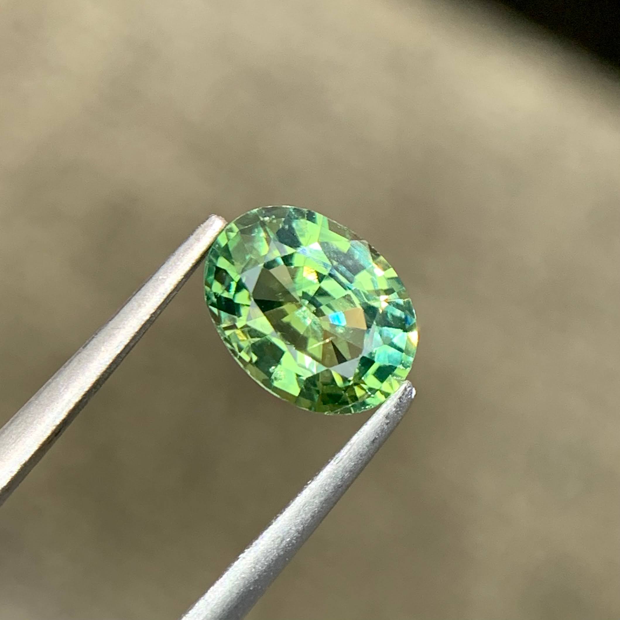 1.13Ct Untreated Teal Sapphire