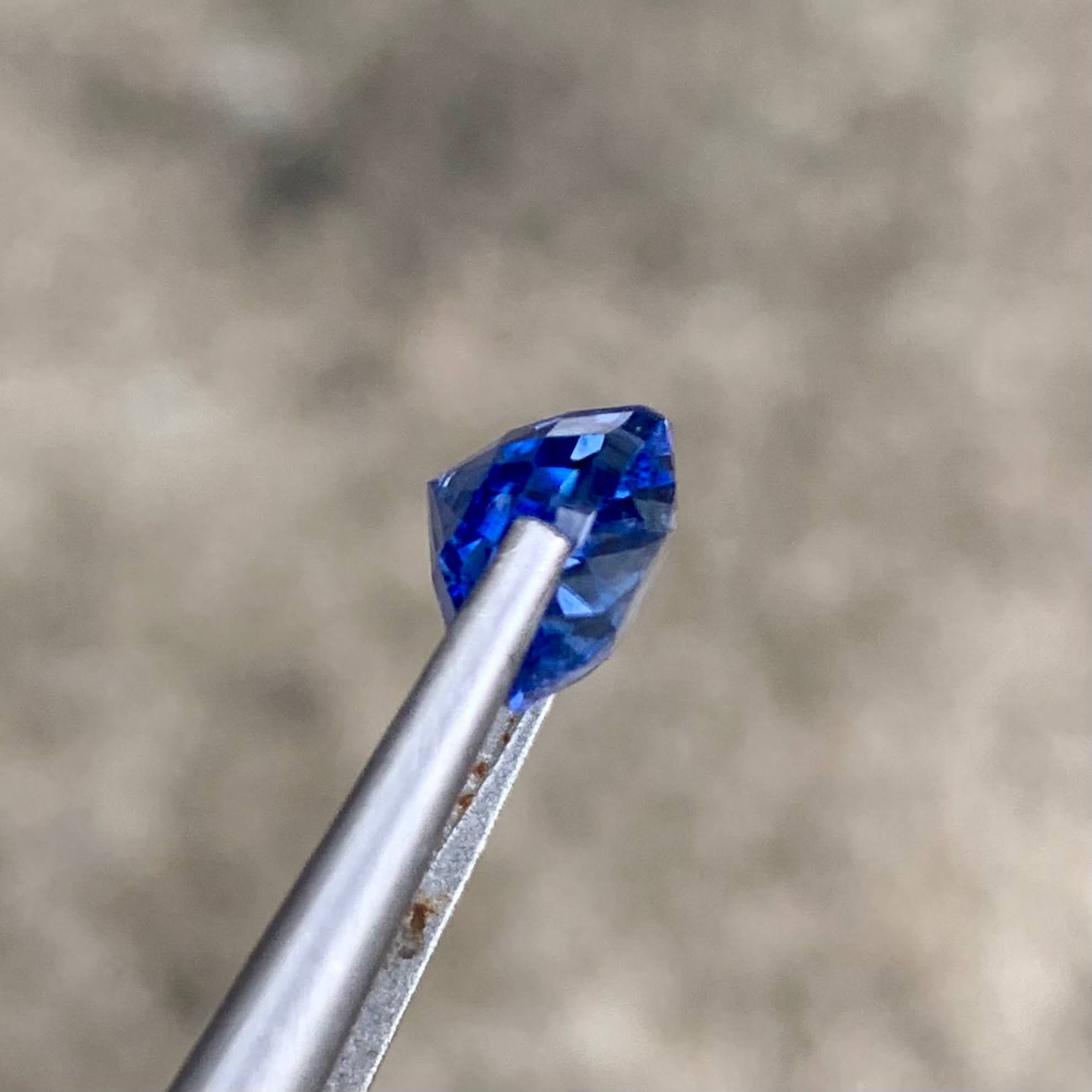 3.31Ct Rich Blue Sapphire