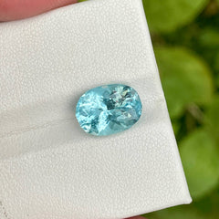 4.65 Carats Blue Aquamarine Gemstone