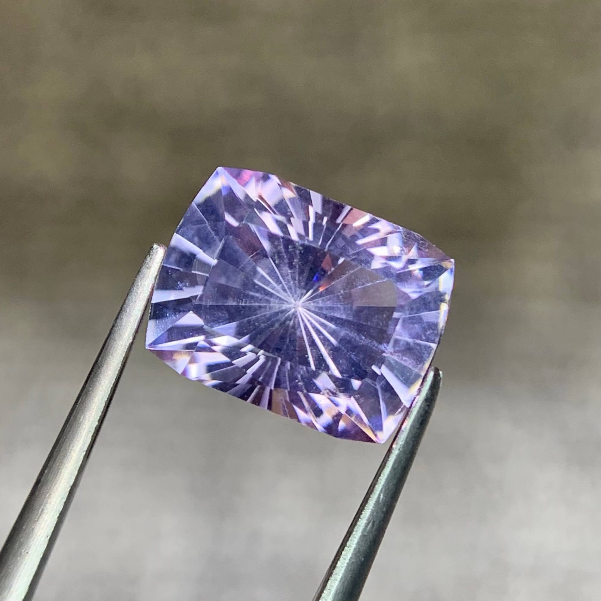 3.98ct Natural Pink Kunzite Fancy Cut
