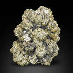 Gorgeous Golden Color Pyrite Cluster from Dara-I-Adam Khail, KPK Province, Pakistan