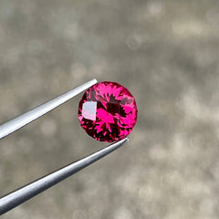 2.27 Carat Reddish Pink Garnet Stone