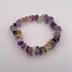 Handmade Fluorite Stone Beaded Bracelet