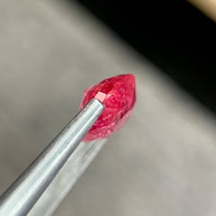 2.18 Ct Pinkish Red Mahenge Spinel Oval