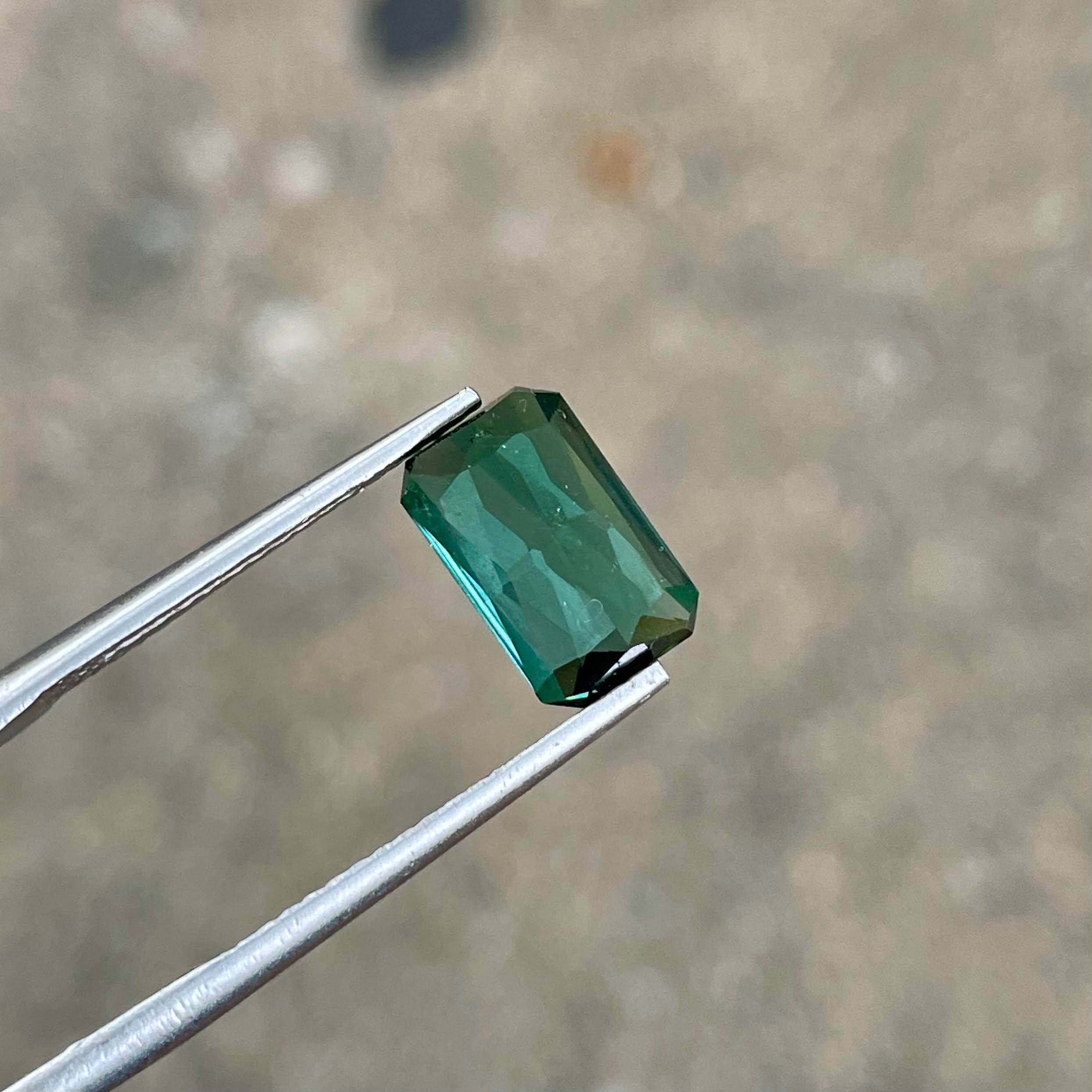 2.25 Carats Greenish Blue Tourmaline