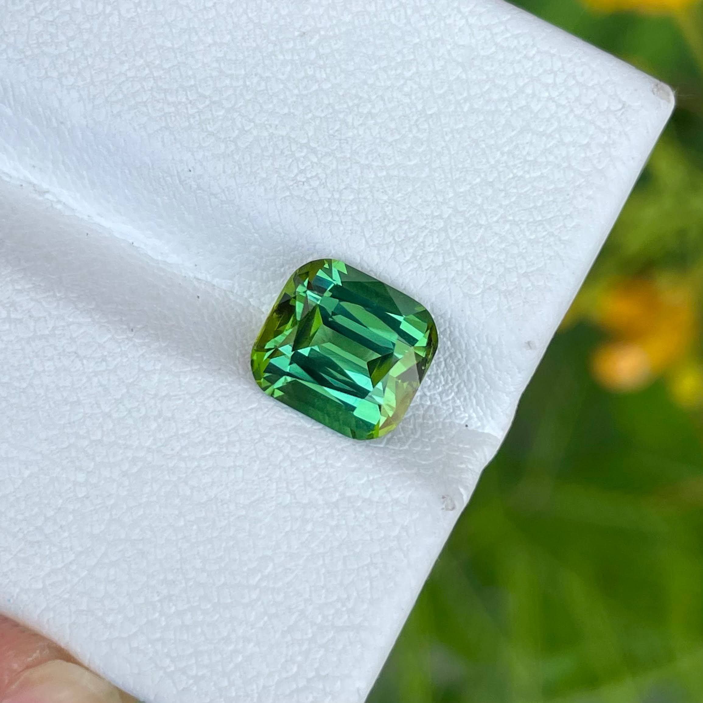 3.30 Carat Mint Green Tourmaline Stone