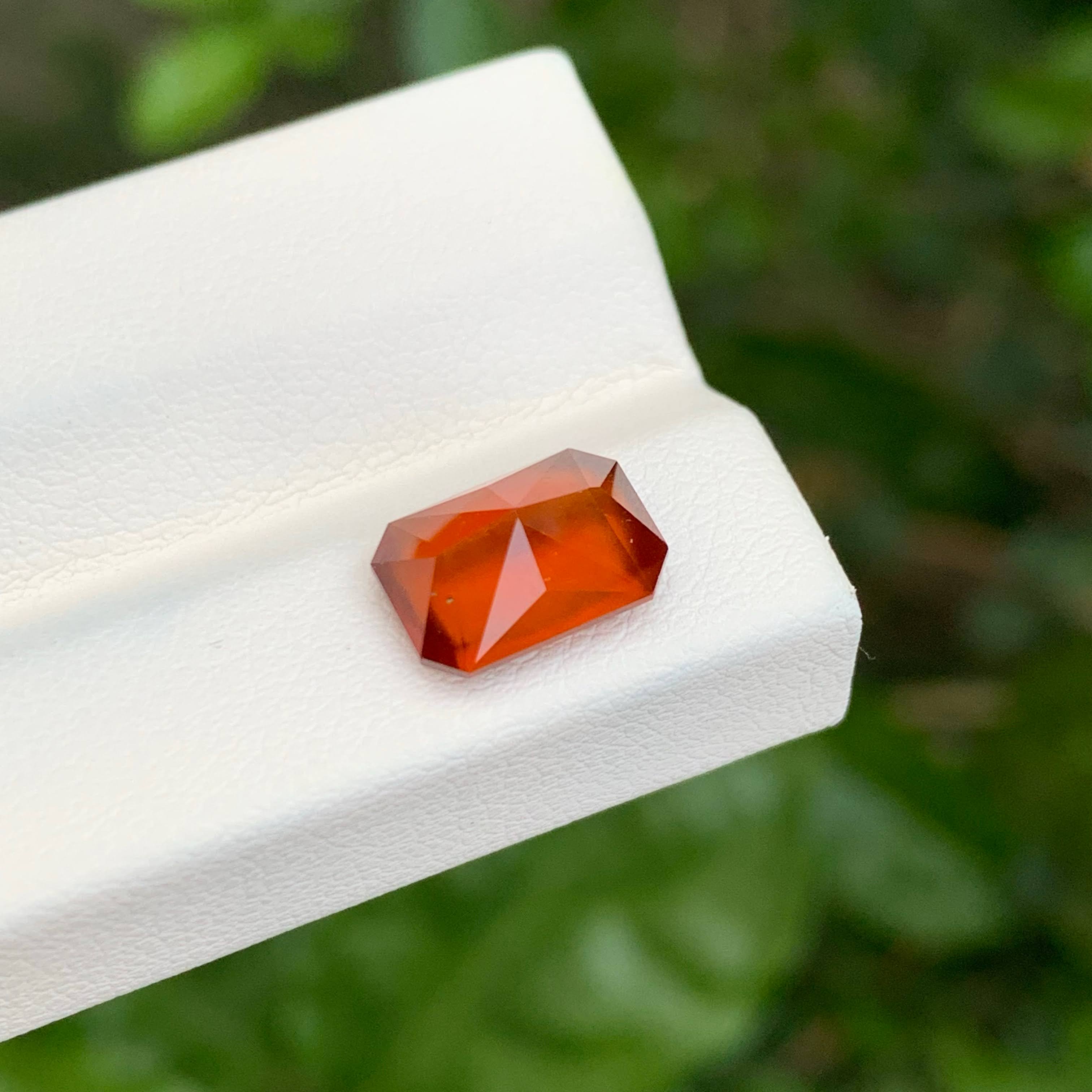 3.10 Carats Hessonite Garnet Stone