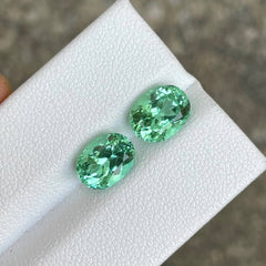 4.49 Carat Paraiba Tourmaline Pair Gem